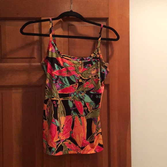 Fashion Bug Tops - Tropical Colored Tank